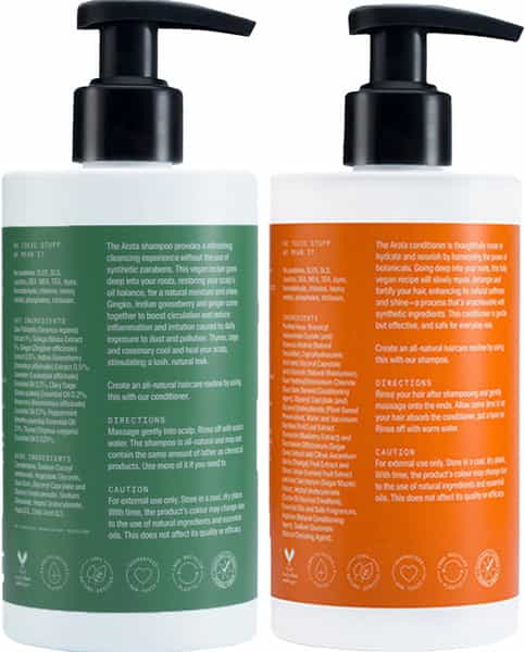 Arata Natural Damage Repair Duo For Women & Men With Hydrating Shampoo(300 Ml )&Conditioner(300 Ml)