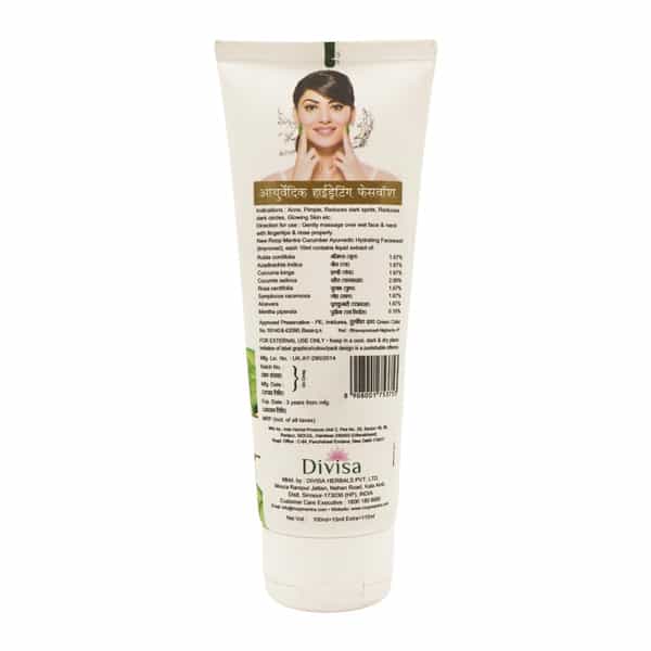 New Roop Mantra Cucumber Ayurvedic Medicinal Facewash Tube Of 115Ml
