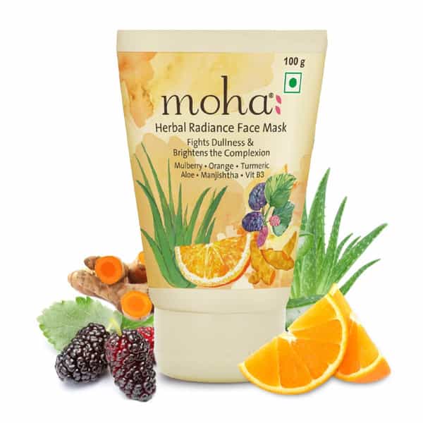 Moha Herbal Radiance Facemask 100Gm - For Brightness