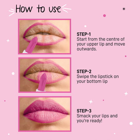 Myglamm Popxo Makeup - Mini Lip Kit-Berry Amor