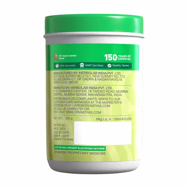 Dr. Vaidya's Pachak Churna| Ayurvedic Digestive Support - 200G | Expert-Formulated Solution