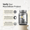 Muscleblaze Biozyme Performance Whey Protein Powder | Rich Chocolate (1Kg) | 25G Protein