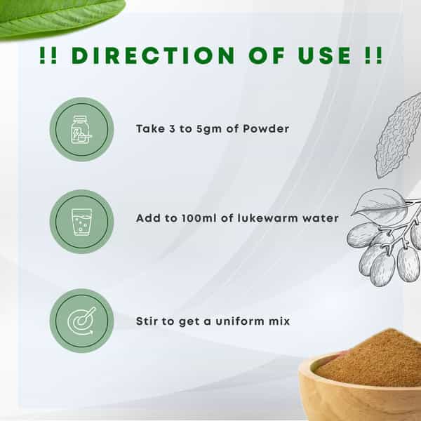 Four Seasons Karela Jamun Powder 100G | Diabetic Care | Manage Blood Sugar Level (Pack Of 3)