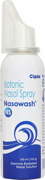 Nasowash Ns Bottle Of 100Ml Nasal Solution Spray