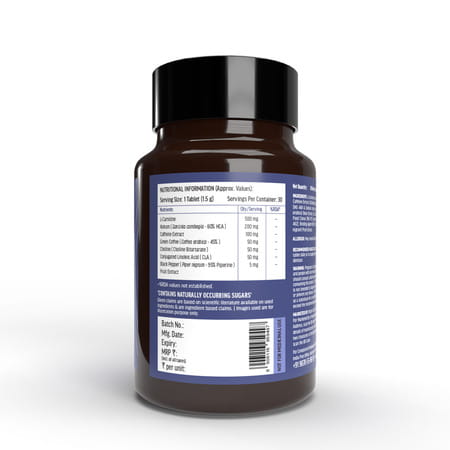 Hk Vitals Fat Burner | Supports Weight Management & Fuels Metabolism (30 Tablets)