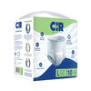 Cir Diaper | Adult Diaper | Large | Premium Pant Style | Waist (35"-47") | Pack Of 1 (10 Units)