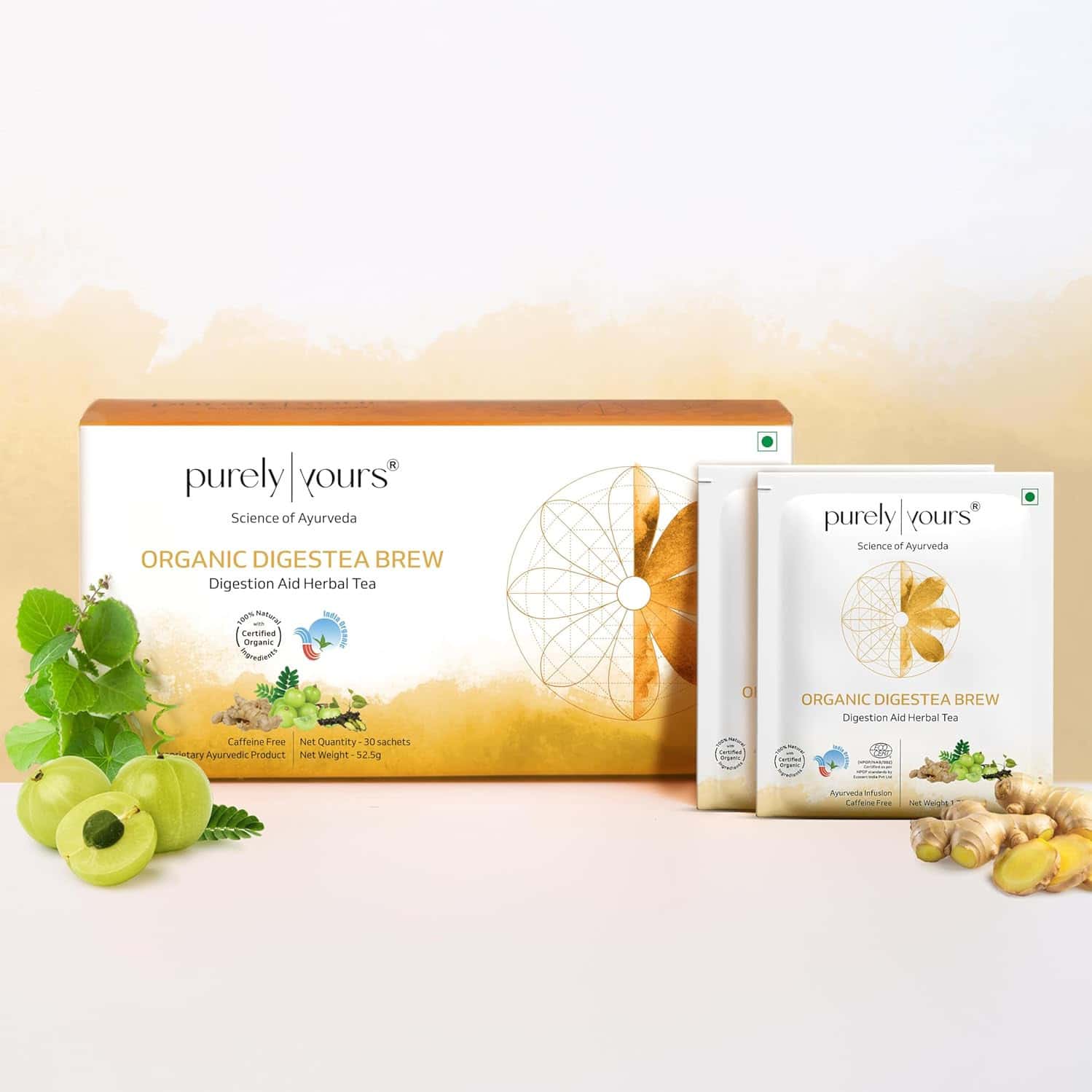 Purely Yours Digestea Brew For Indigestion And Acidity - 30 Sachets