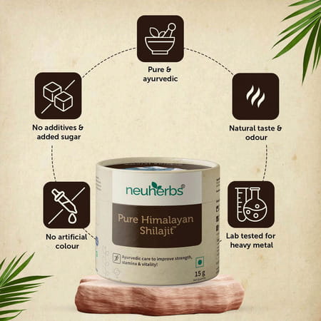 Neuherbs Pure Himalayan Shilajit 15g