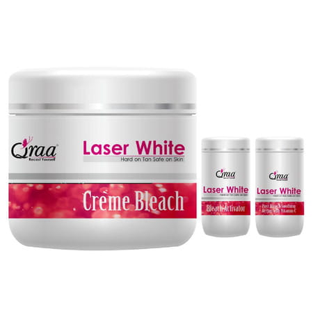 Qraa Laser White Creme Bleach 42 Gm