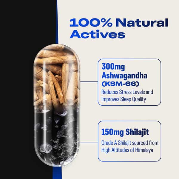 Durex Elevate Performa Shilajit Capsules For Men Bottle Of 30