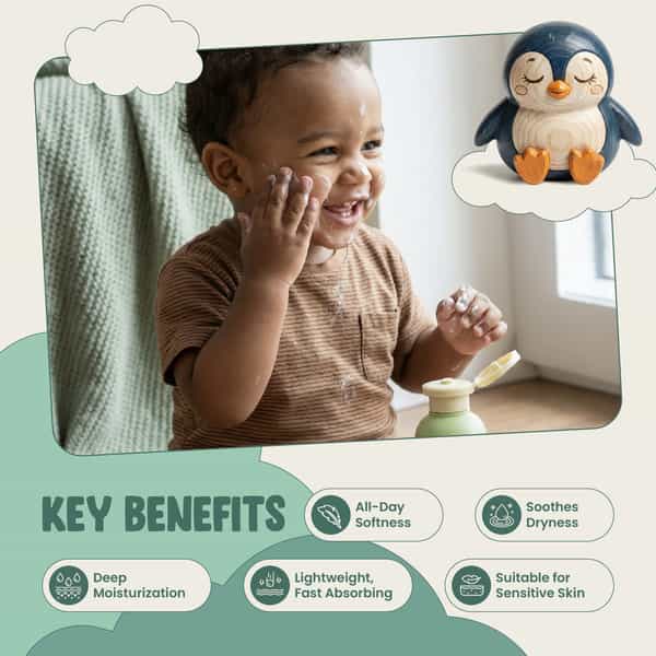 Green Milk Green Cuddle Baby Lotion | Aloe Vera | Milk Protein & Coconut Oil Lotion 3+ Months 200 Ml