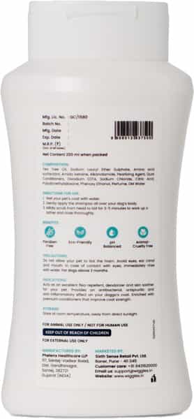 Vetglow Tea Tree Oil Shampoo