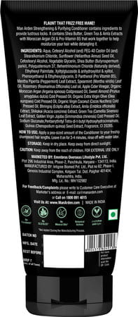 Man Arden Hair Strengthening & Purifying Conditioner With Pro Vitamin B5 200 Ml