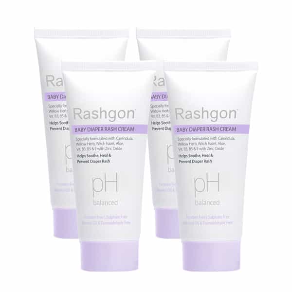 Rashgon Baby Diaper Rash Cream 50 Gm | With Calendula & Witch Hazel (Pack Of 2)