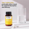 Hk Vitals Calcium Magnesium & Zinc (60 Tablets) | With Vitamin D3 | Calcium Supplement