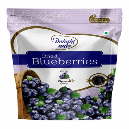 Delight Nuts Dried Blueberries - Premium Quality 150gm