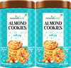 Nourishvitals Almond Cookies Heavenly Bites Source Of Protein Genius Snack 120G X Pack Of 2