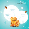 Nourishvitals Almond Cookies Heavenly Bites Source Of Protein Genius Snack 120G X Pack Of 2