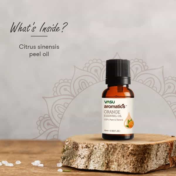 Vasu Aromatics Orange Essential Oil - 10 Ml