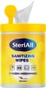 Steriall Sanitizing Disinfectant Wipes For Hands Body And Surfaces 50 Wipes ( Pack Of 2 )