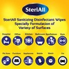 Steriall Sanitizing Disinfectant Wipes For Hands Body And Surfaces 50 Wipes ( Pack Of 2 )