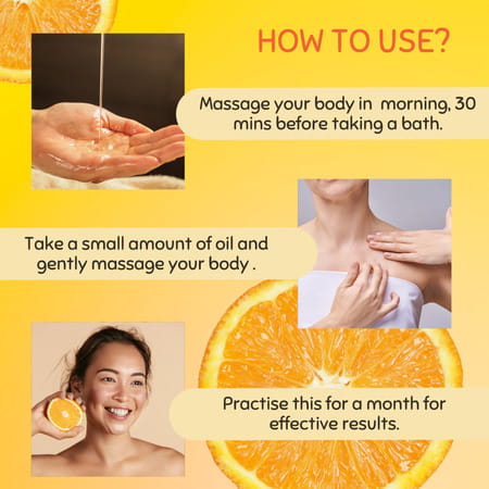 Coco Crush Vitamin-C & Tea Tree Massage Oil - 100Ml