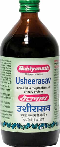 Baidyanath Asli Ayurved Usheerasav Syrup 450 Ml Indicated In The Problems Of Urinary System