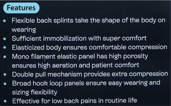 Tynor Cure Lumbo Sacral Belt Small (70-85Cm) 1N