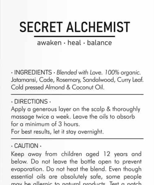 Secret Alchemist Restore - Premature Greying Oil