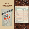 Fuel One Whey Max (Rich Chocolate | 907G) 27G Protein | Whey Protein Concentrate