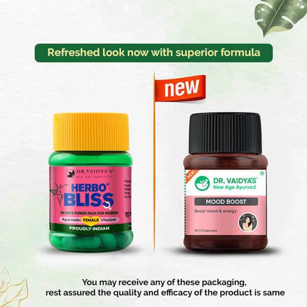 Dr. Vaidya's Mood Boost-30 Capsule - Pack Of 1