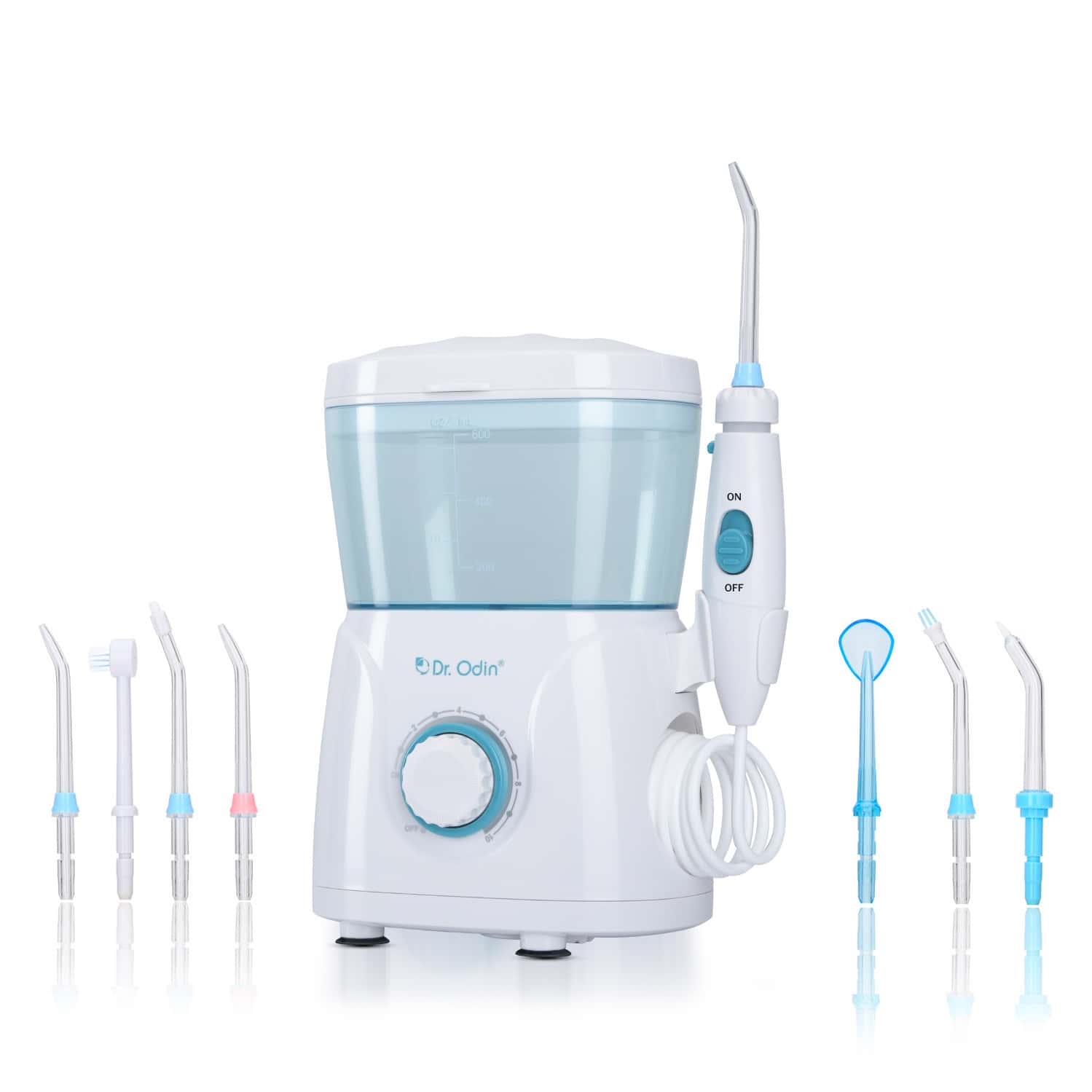 Dr. Odin Fc 166 Oral Irrigator | Teeth Cleaning & Flossing | 10 Pressure Settings | 600ml Storage