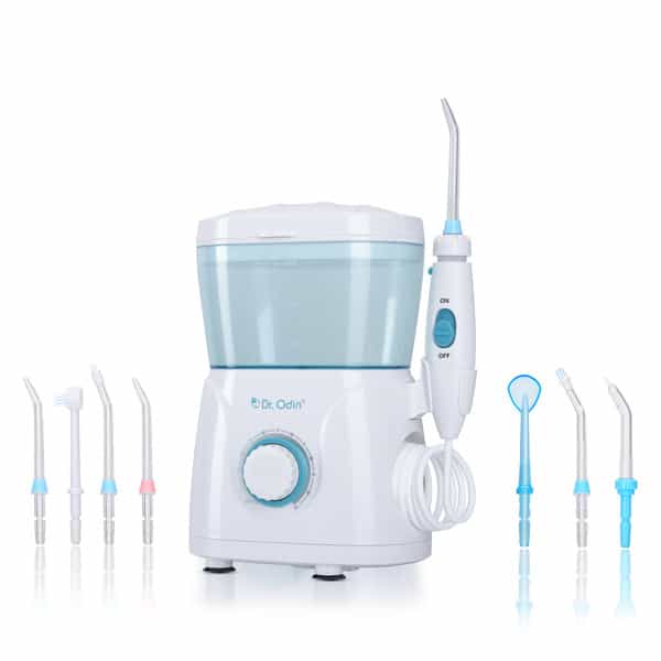 Dr. Odin Fc 166 Oral Irrigator | Teeth Cleaning & Flossing | 10 Pressure Settings | 600Ml Storage