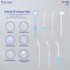 Dr. Odin Fc 166 Oral Irrigator | Teeth Cleaning & Flossing | 10 Pressure Settings | 600Ml Storage