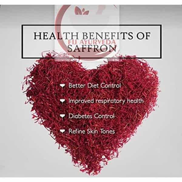 Fij Ayurveda Saffron Thread Kesar - 2Gm (Combo Pack)