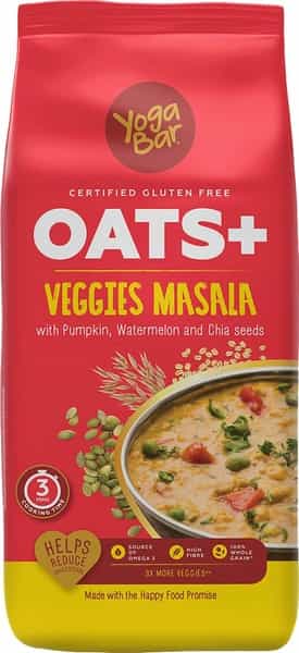 Yoga Bar Veggie Masala Oats 1Kg