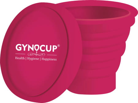 Gynocup Collapsible Silicone Menstrual Cup Sterilizer (Multicolor)
