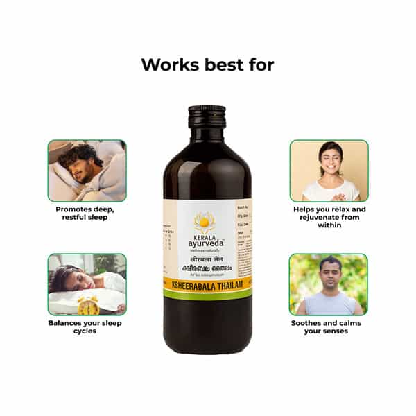 Kerala Ayurveda Ksheerabala Thailam 450 Ml