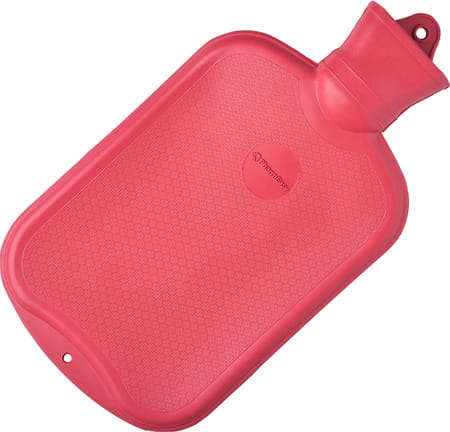 Pharmeasy Hot Water Bag - Relieves Pain - Relaxes Sore Muscles - Improves Blood Supply - Red - 2l