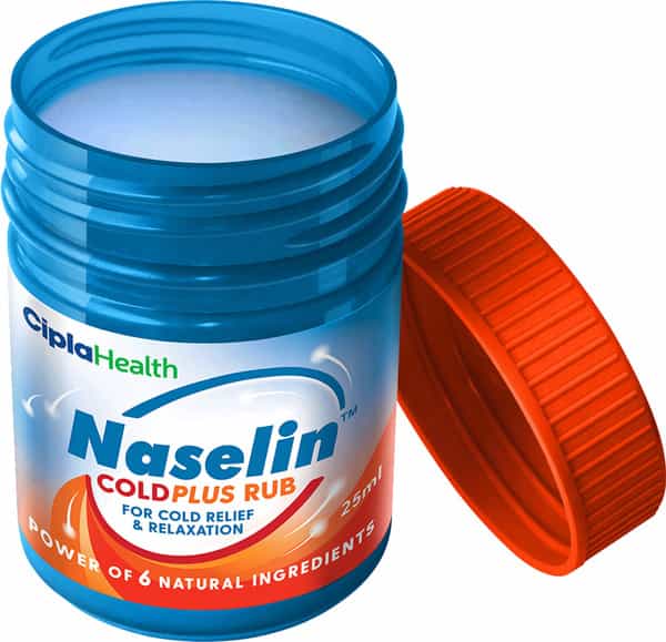 Naselin Coldplus Rub - 25Gm (Pack Of 4)