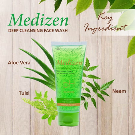Medizen Deep Cleansing Face Wash - 100 Ml