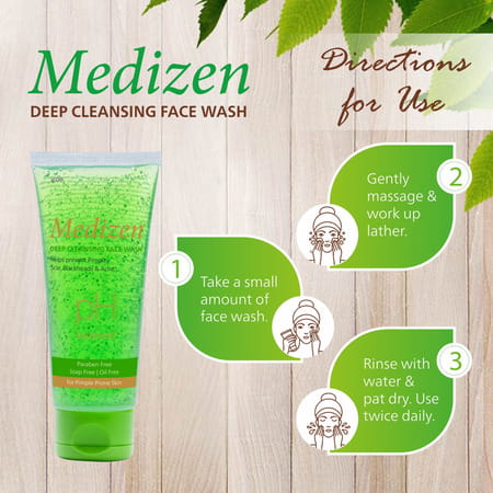 Medizen Deep Cleansing Face Wash - 100 Ml