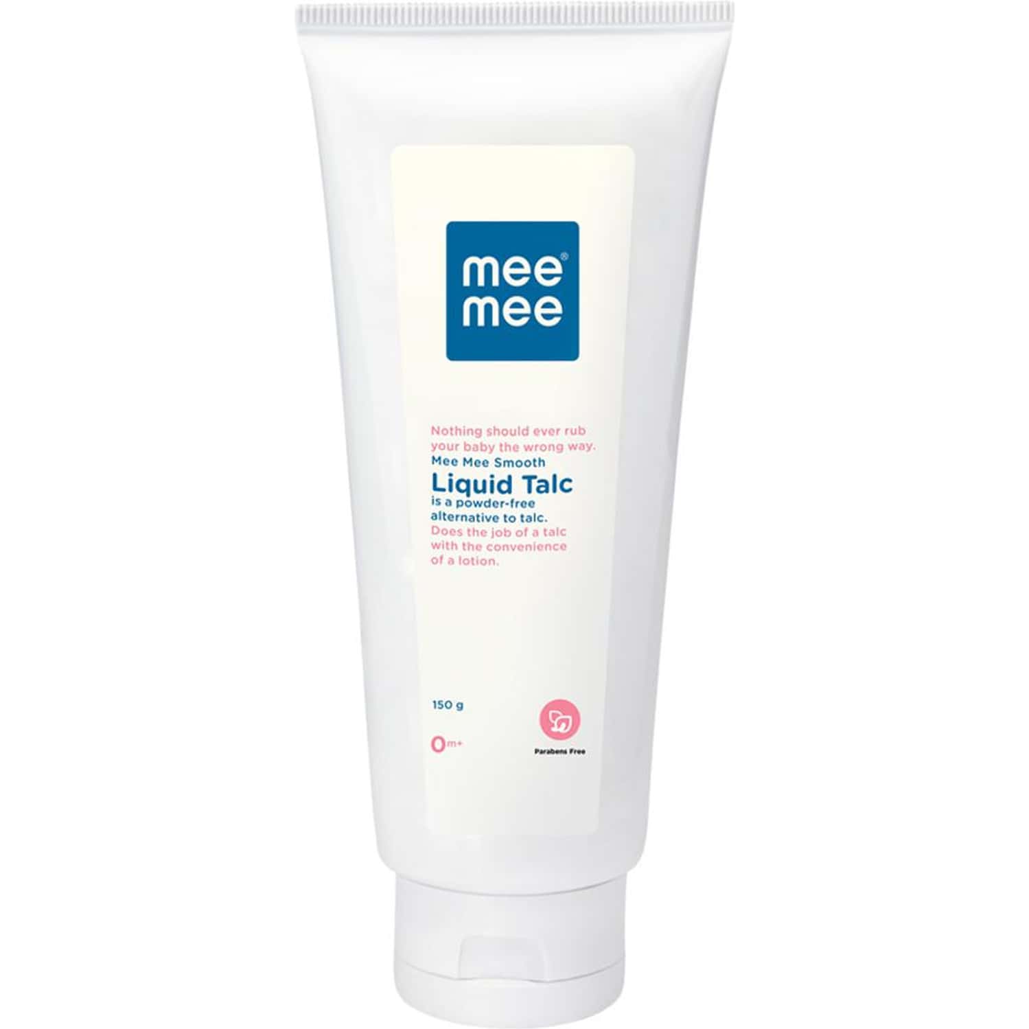 Meemee Baby Liquid Talc Fresh Paraben Free | Fruit Extracts/Infant Velvety Soft Skin (150 G)
