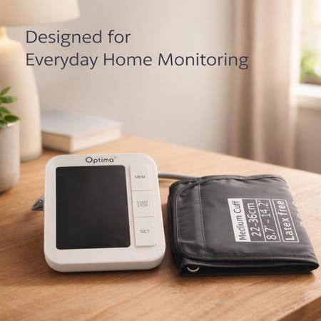 Optima Obp-115 Upper Arm Fully Automatic Digital Bp Monitor