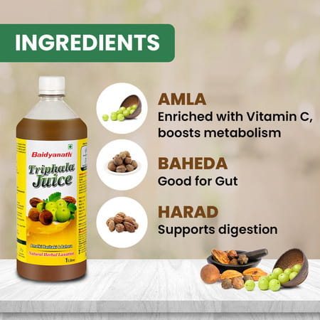 Baidyanath Triphala Juice 1ltr