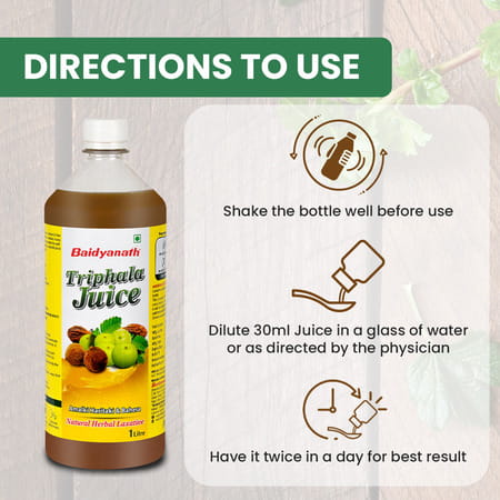 Baidyanath Triphala Juice 1ltr