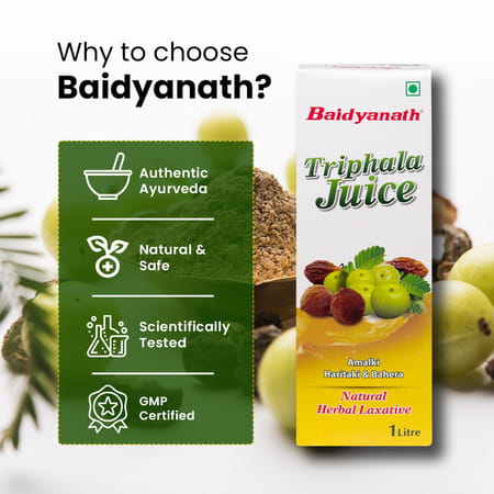Baidyanath Triphala Juice 1ltr