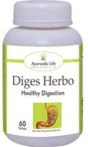 Al-ayurvedic Life Diges Herbo - 60 Tablets Pack Of 5