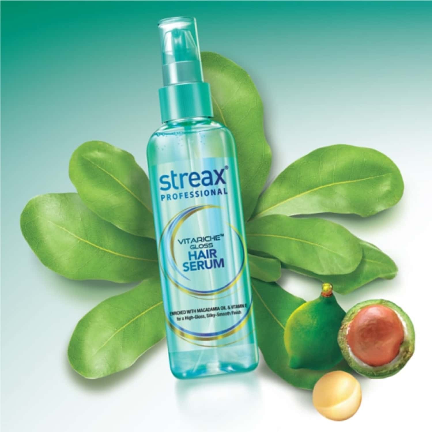 Buy STREAX PROFESSIONAL VITARICHE GLOSS HAIR SERUM 45 ML Online & Get