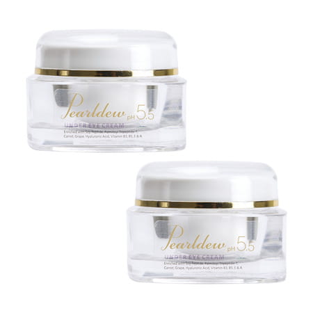 Pearldew Under Eye Cream 30 Gm | With Almond Oil & Butters | Mineral Oil Free (Pack Of 2)